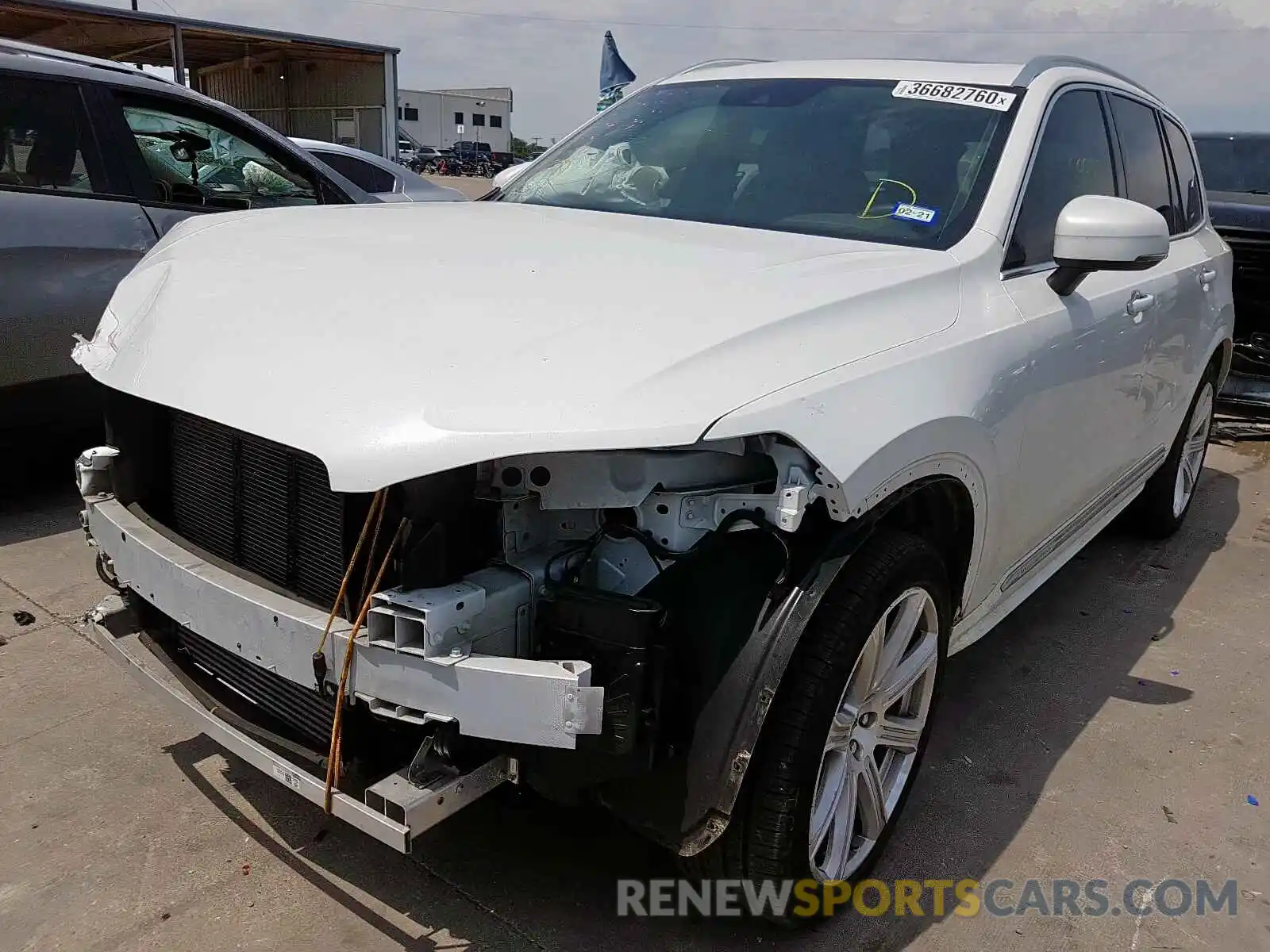 2 Photograph of a damaged car YV4A22PL6K1415912 VOLVO XC90 T6 IN 2019