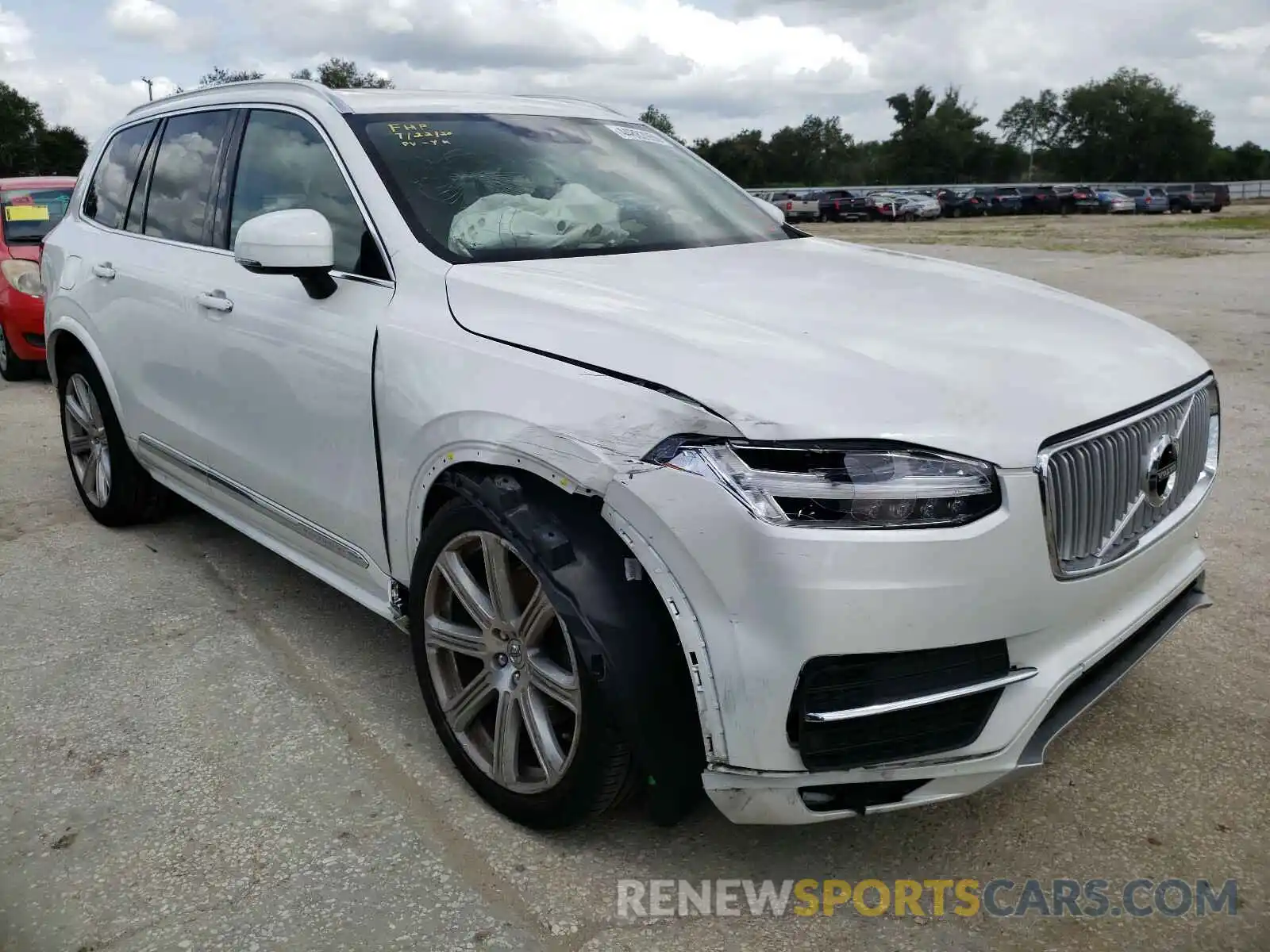 1 Фотография поврежденного автомобиля YV4A22PL7K1494295 VOLVO XC90 T6 IN 2019