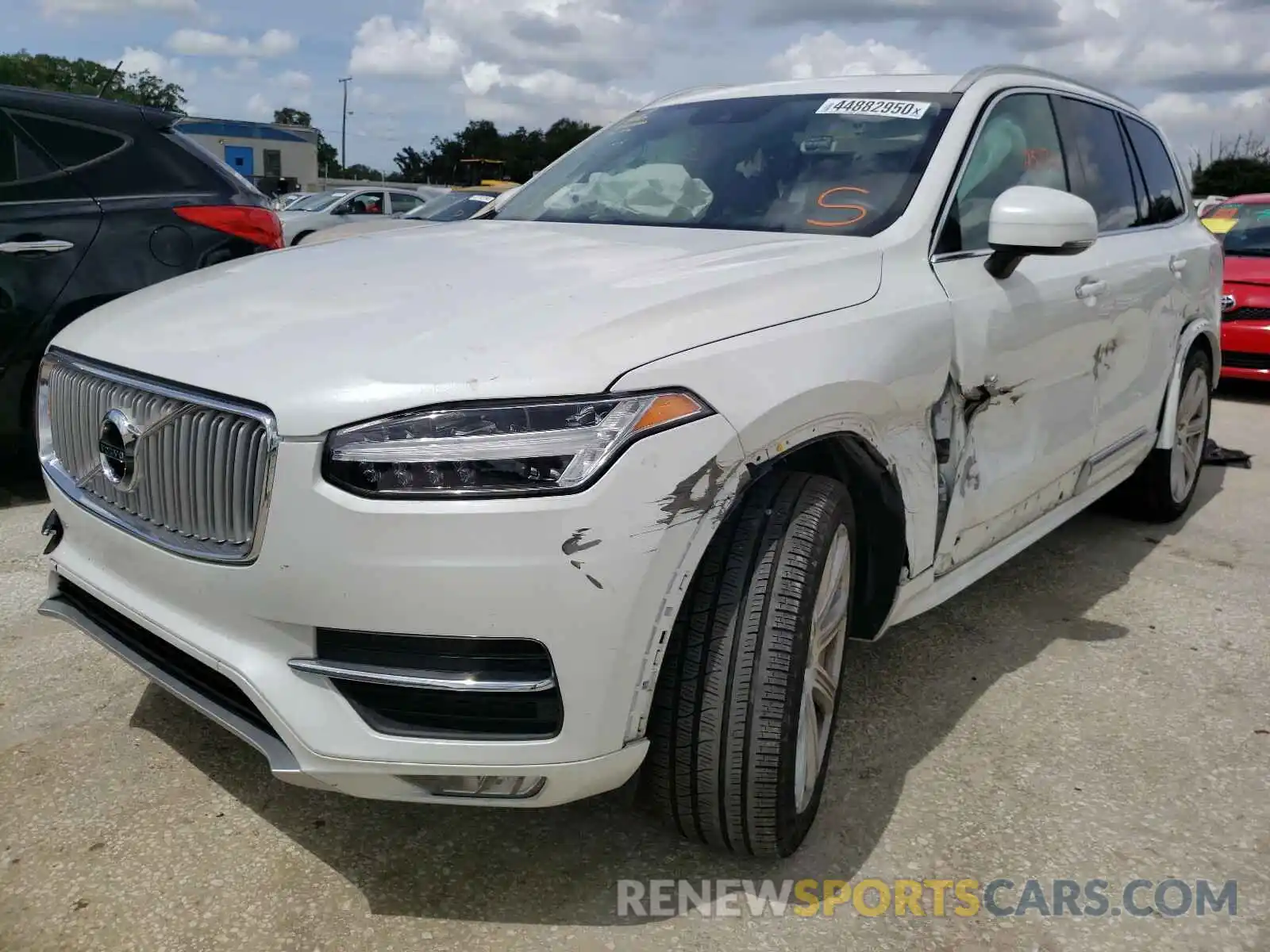 2 Photograph of a damaged car YV4A22PL7K1494295 VOLVO XC90 T6 IN 2019