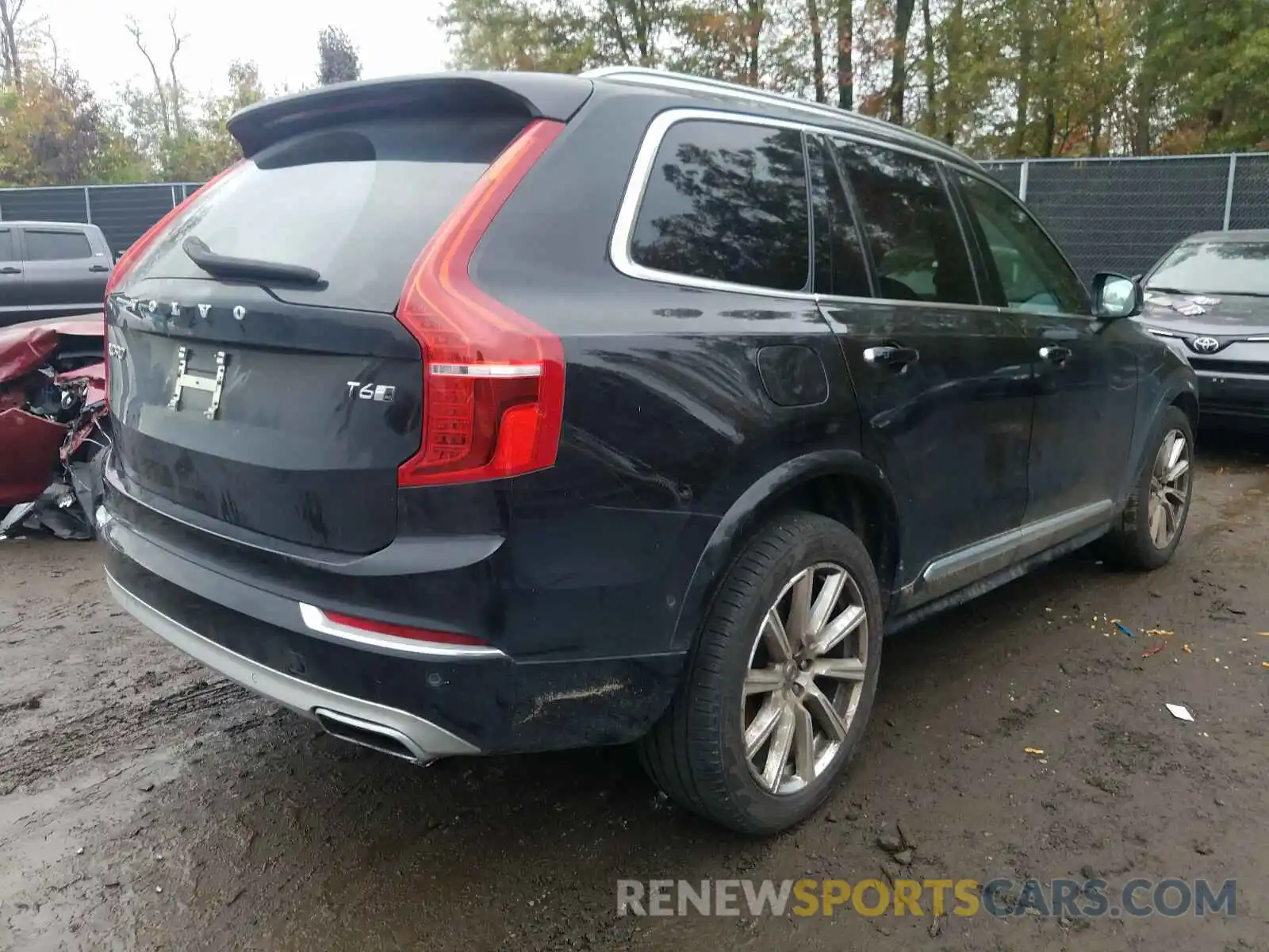 4 Фотография поврежденного автомобиля YV4A22PL8K1460947 VOLVO XC90 T6 IN 2019