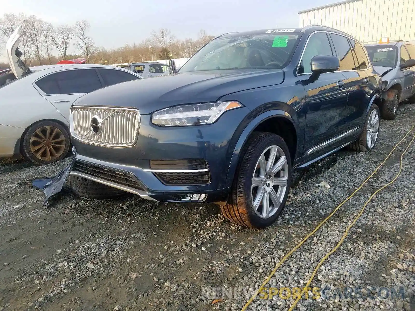 2 Фотография поврежденного автомобиля YV4A22PL8K1482821 VOLVO XC90 T6 IN 2019