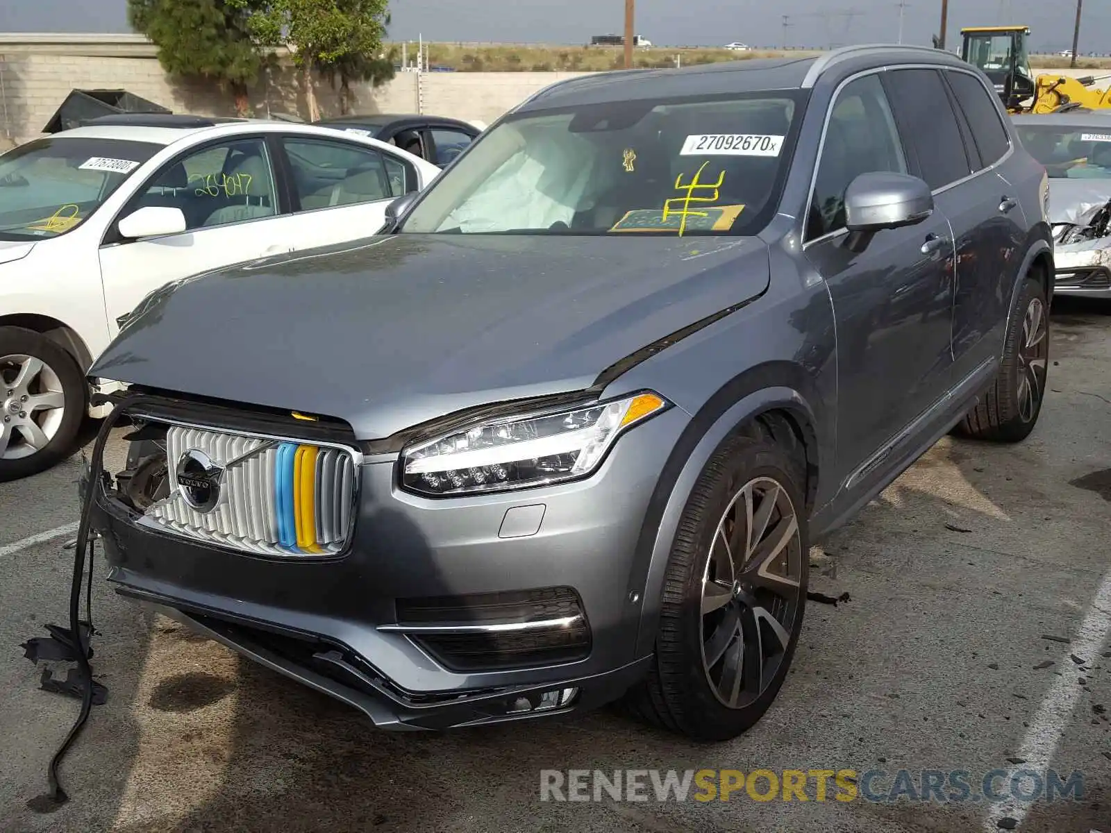 2 Photograph of a damaged car YV4A22PL9K1440447 VOLVO XC90 T6 IN 2019