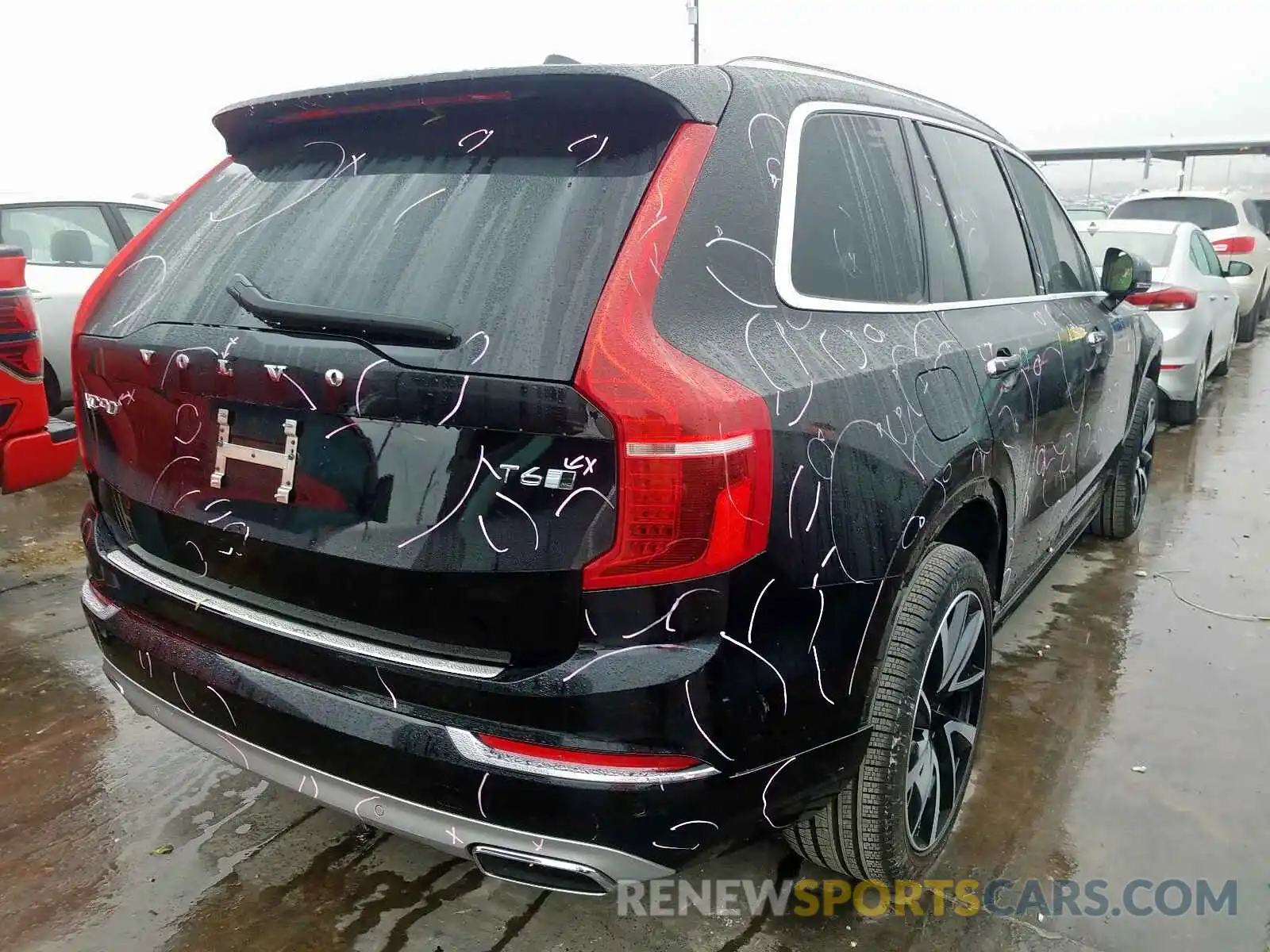 4 Photograph of a damaged car YV4A22PL9K1473500 VOLVO XC90 T6 IN 2019