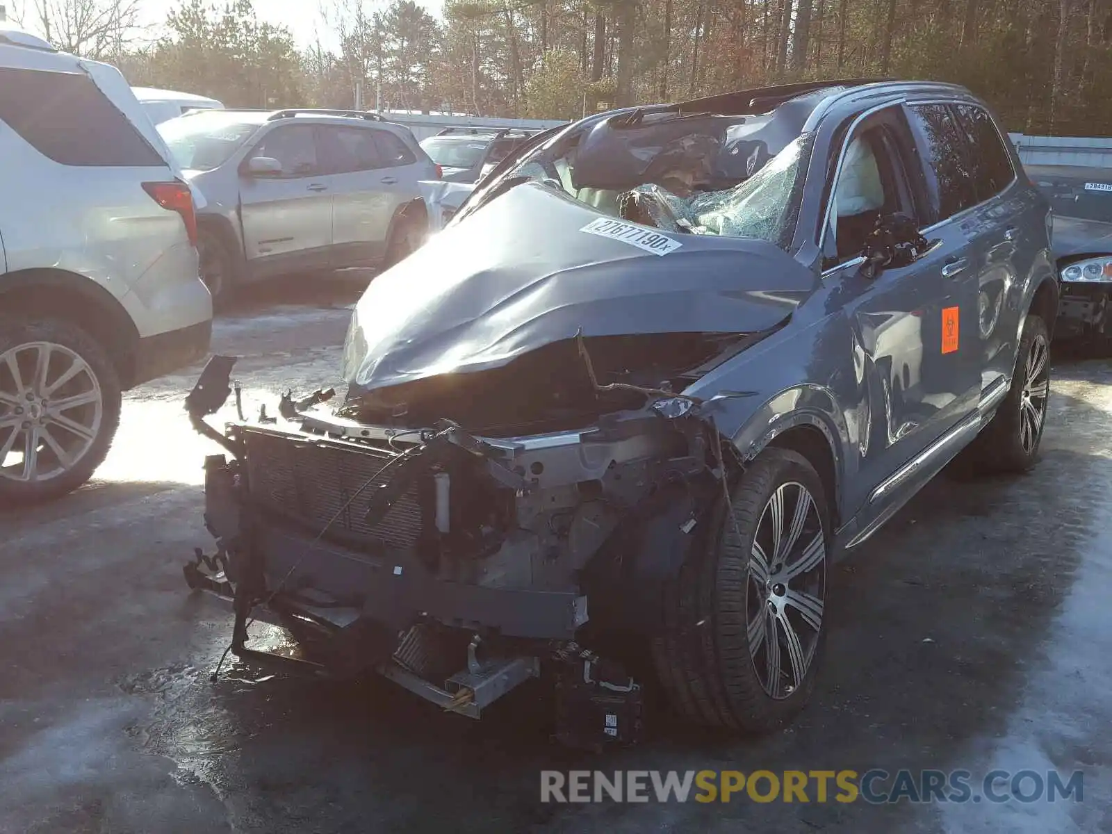 2 Photograph of a damaged car YV4A221L0L1538275 VOLVO XC90 T6 IN 2020