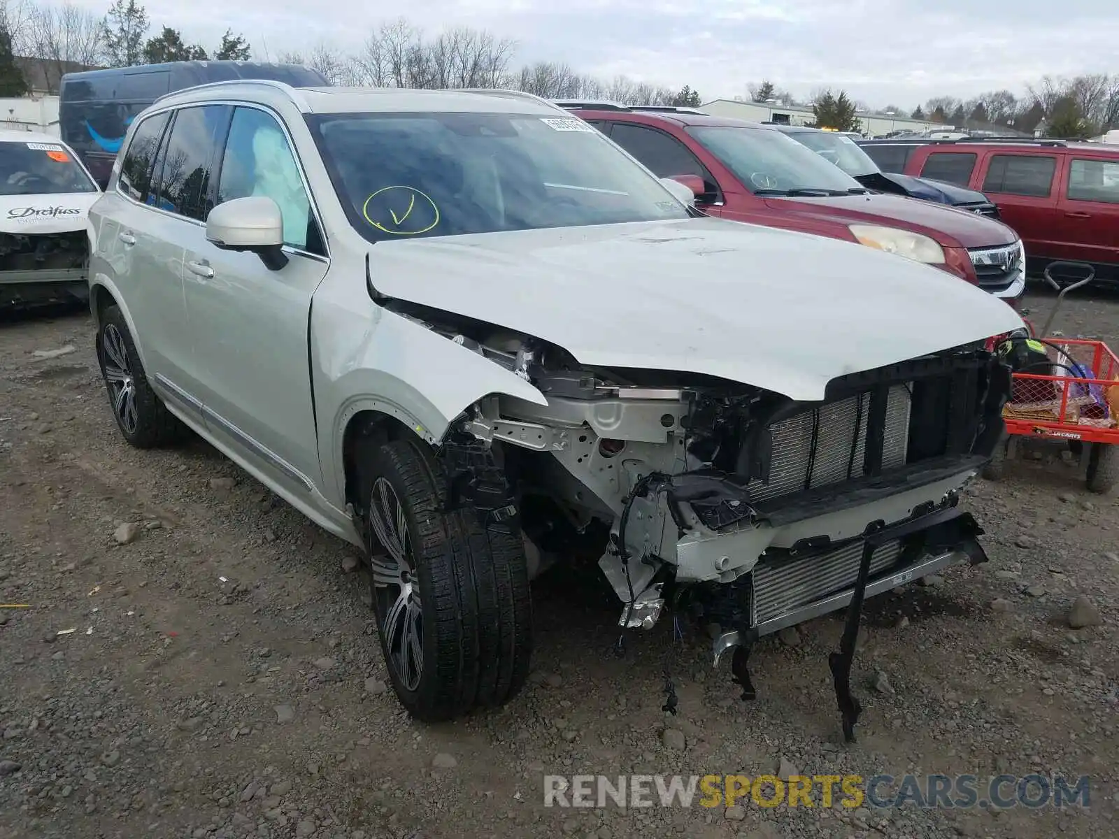 1 Photograph of a damaged car YV4A221L7L1553792 VOLVO XC90 T6 IN 2020