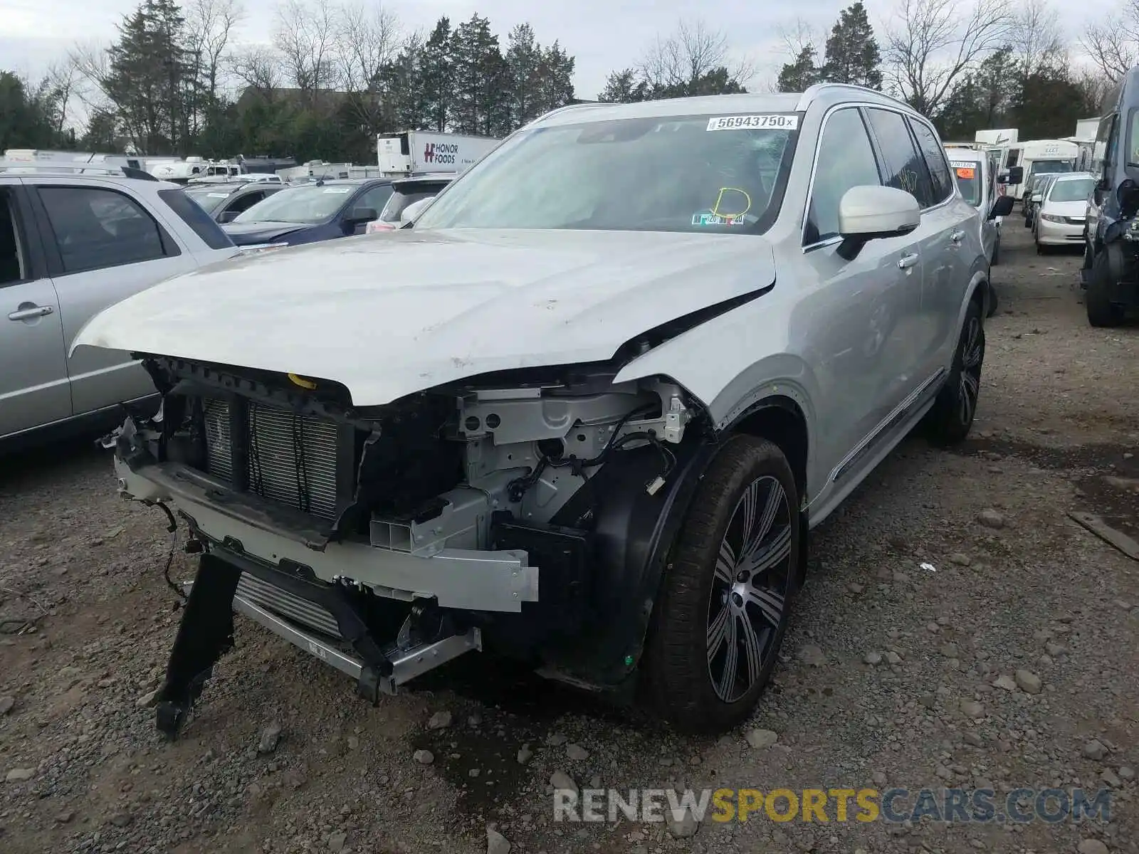 2 Photograph of a damaged car YV4A221L7L1553792 VOLVO XC90 T6 IN 2020