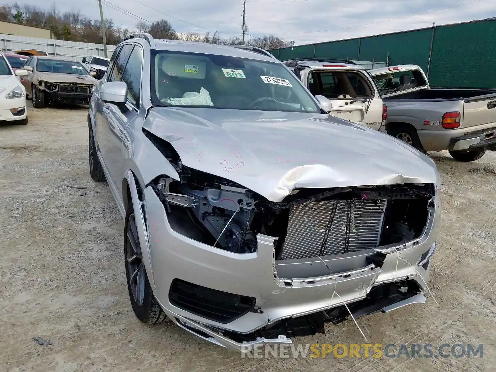 1 Фотография поврежденного автомобиля YV4A22PK1K1419096 VOLVO XC90 T6 MO 2019