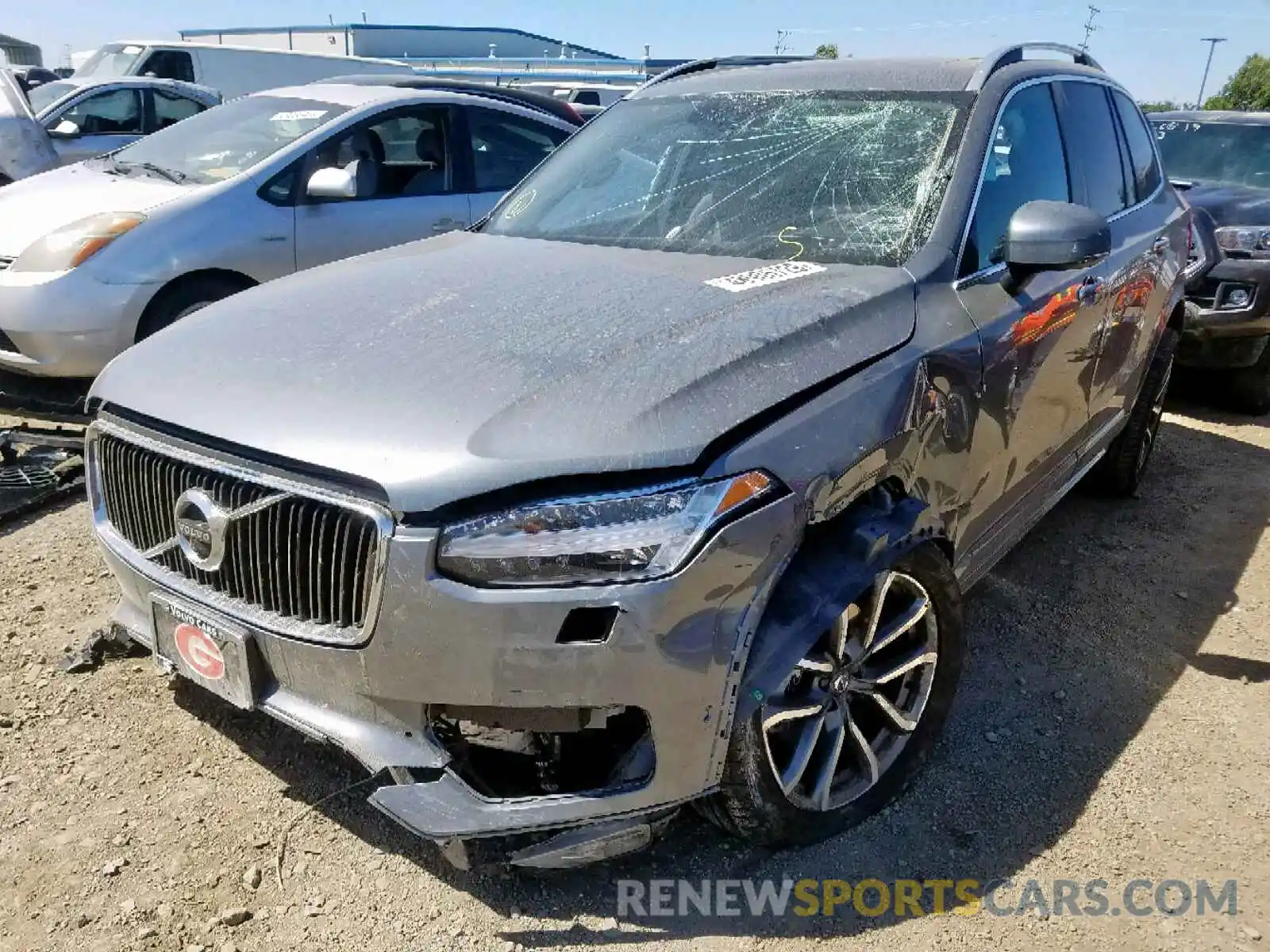 2 Фотография поврежденного автомобиля YV4A22PK4K1460984 VOLVO XC90 T6 MO 2019