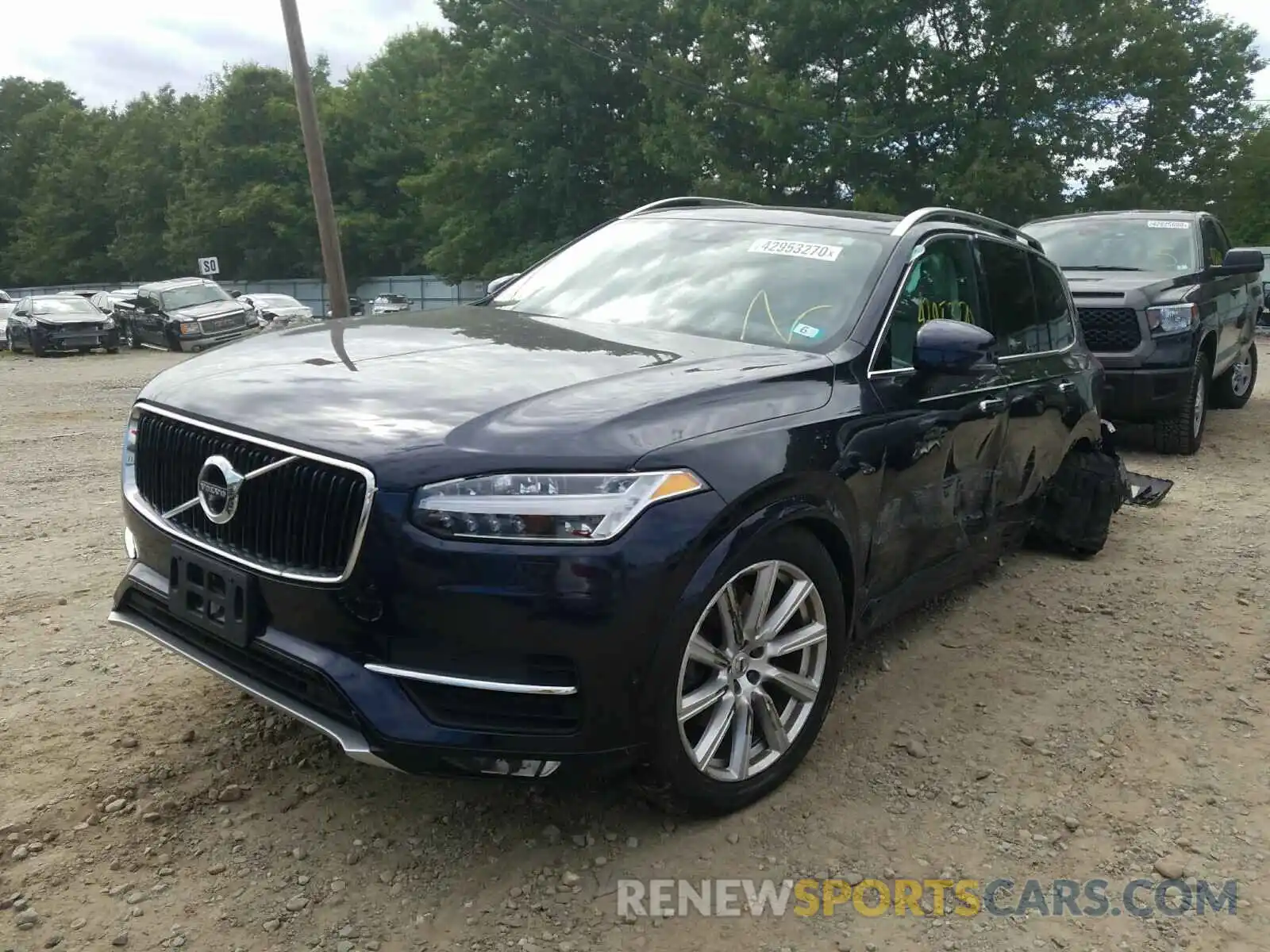 2 Photograph of a damaged car YV4A22PK5K1472870 VOLVO XC90 T6 MO 2019