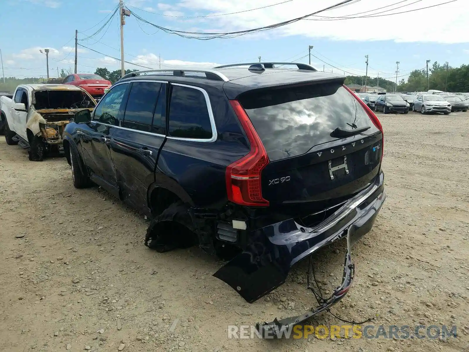 3 Фотография поврежденного автомобиля YV4A22PK5K1472870 VOLVO XC90 T6 MO 2019