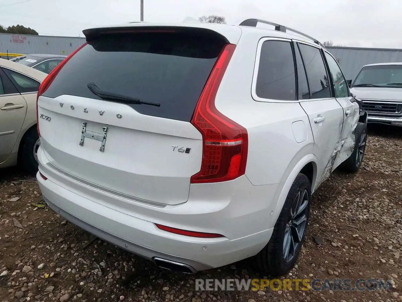 4 Фотография поврежденного автомобиля YV4A22PK9K1421033 VOLVO XC90 T6 MO 2019