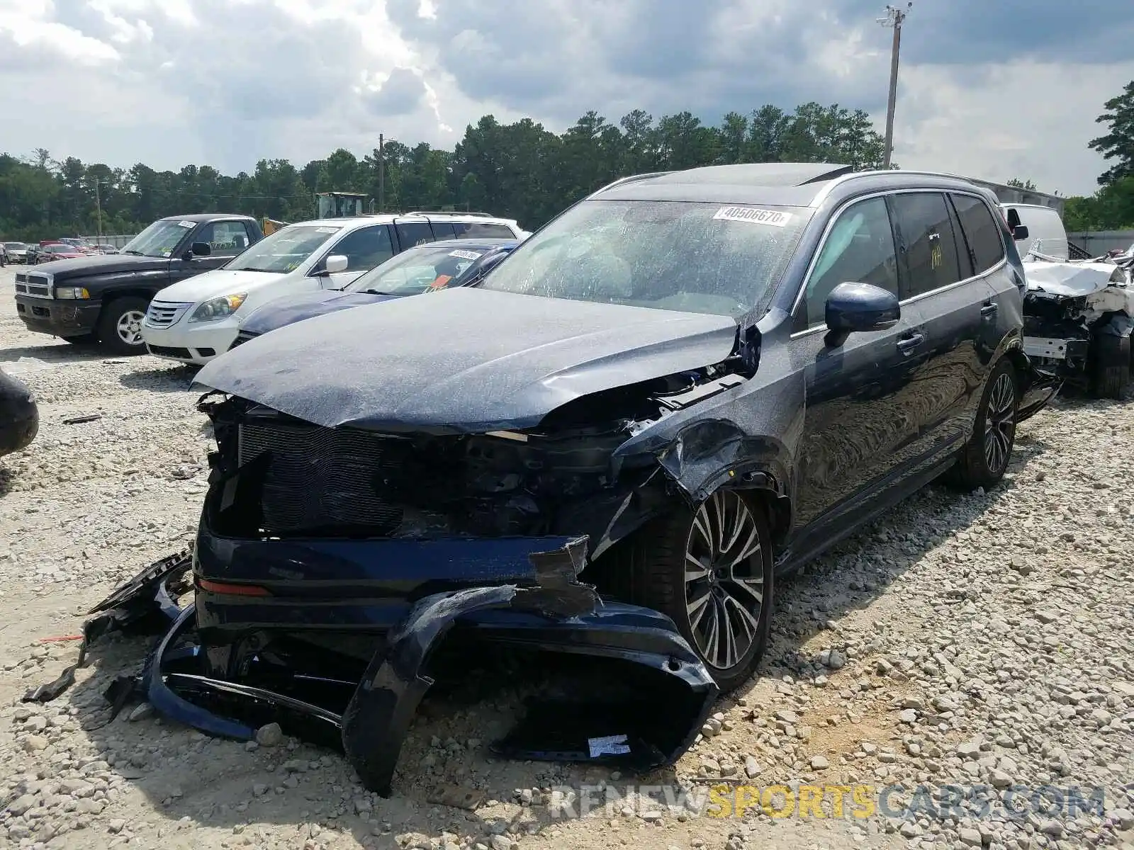 2 Photograph of a damaged car YV4A22PKXL1581780 VOLVO XC90 T6 MO 2020