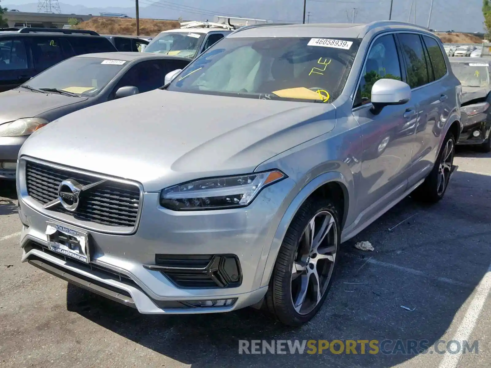 2 Photograph of a damaged car YV4A22PM8K1508102 VOLVO XC90 T6 R- 2019
