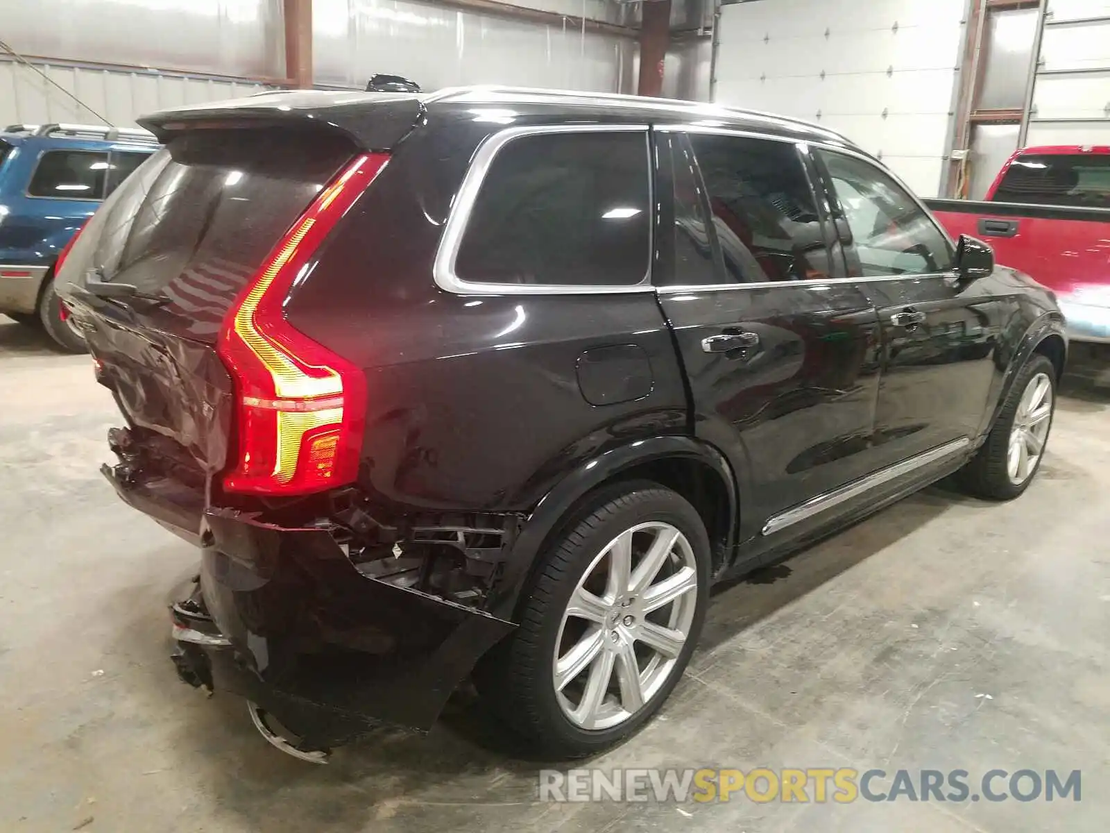 4 Фотография поврежденного автомобиля YV4BR0CL0K1436085 VOLVO XC90 T8 IN 2019