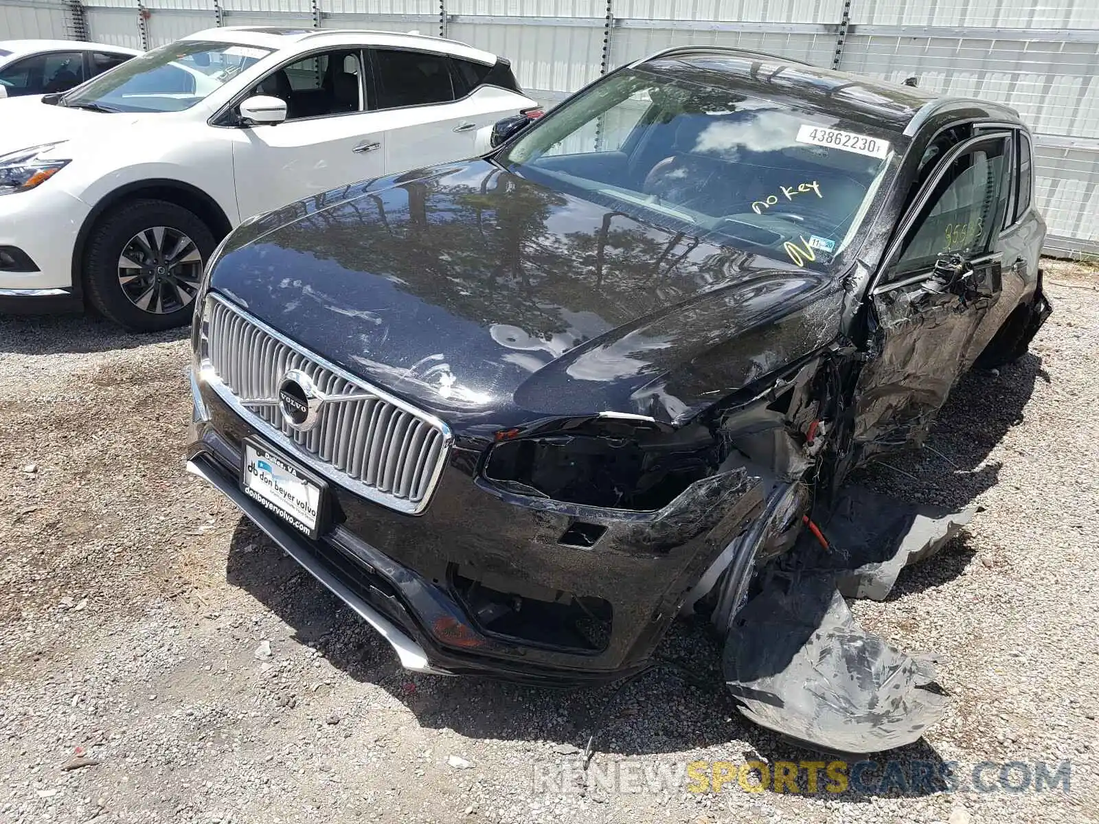2 Photograph of a damaged car YV4BR0CL5K1429200 VOLVO XC90 T8 IN 2019