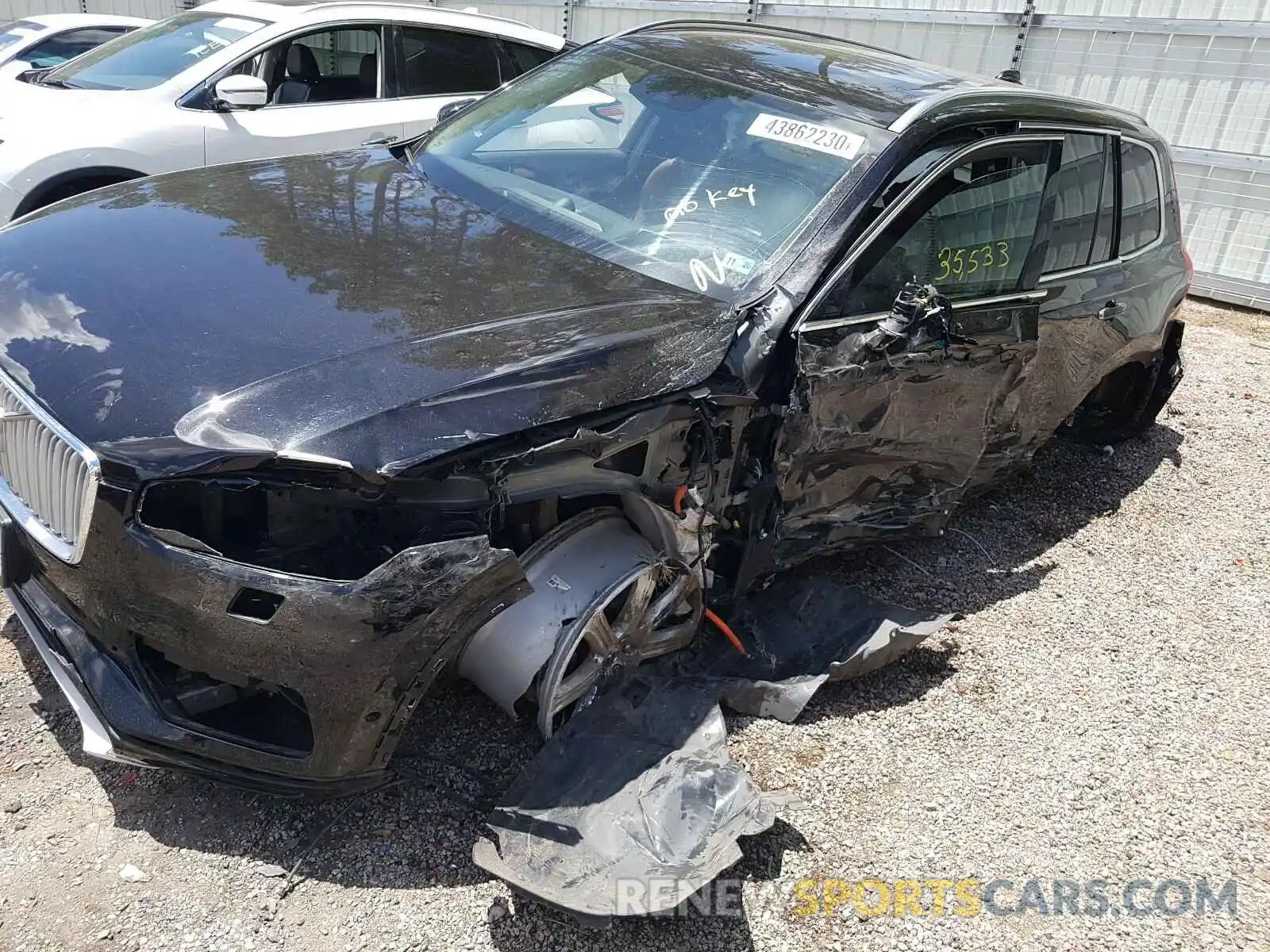 9 Photograph of a damaged car YV4BR0CL5K1429200 VOLVO XC90 T8 IN 2019
