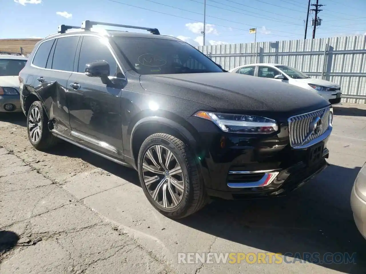 1 Фотография поврежденного автомобиля YV4BR00L3M1701136 VOLVO XC90 T8 RE 2021