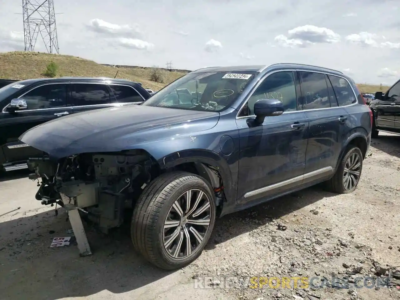 2 Фотография поврежденного автомобиля YV4BR00L8M1712116 VOLVO XC90 T8 RE 2021