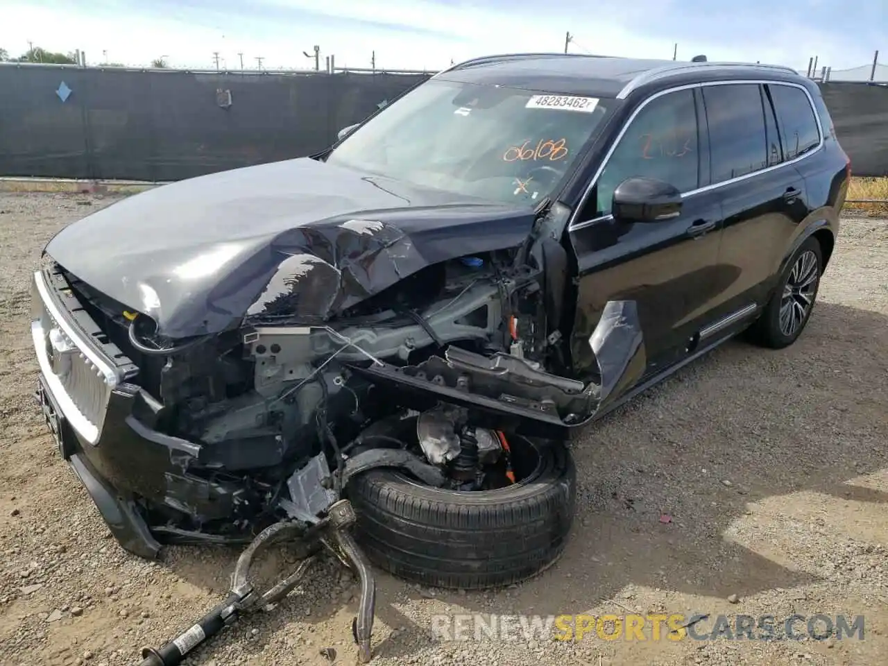 2 Photograph of a damaged car YV4BR0CK1M1727639 VOLVO XC90 T8 RE 2021