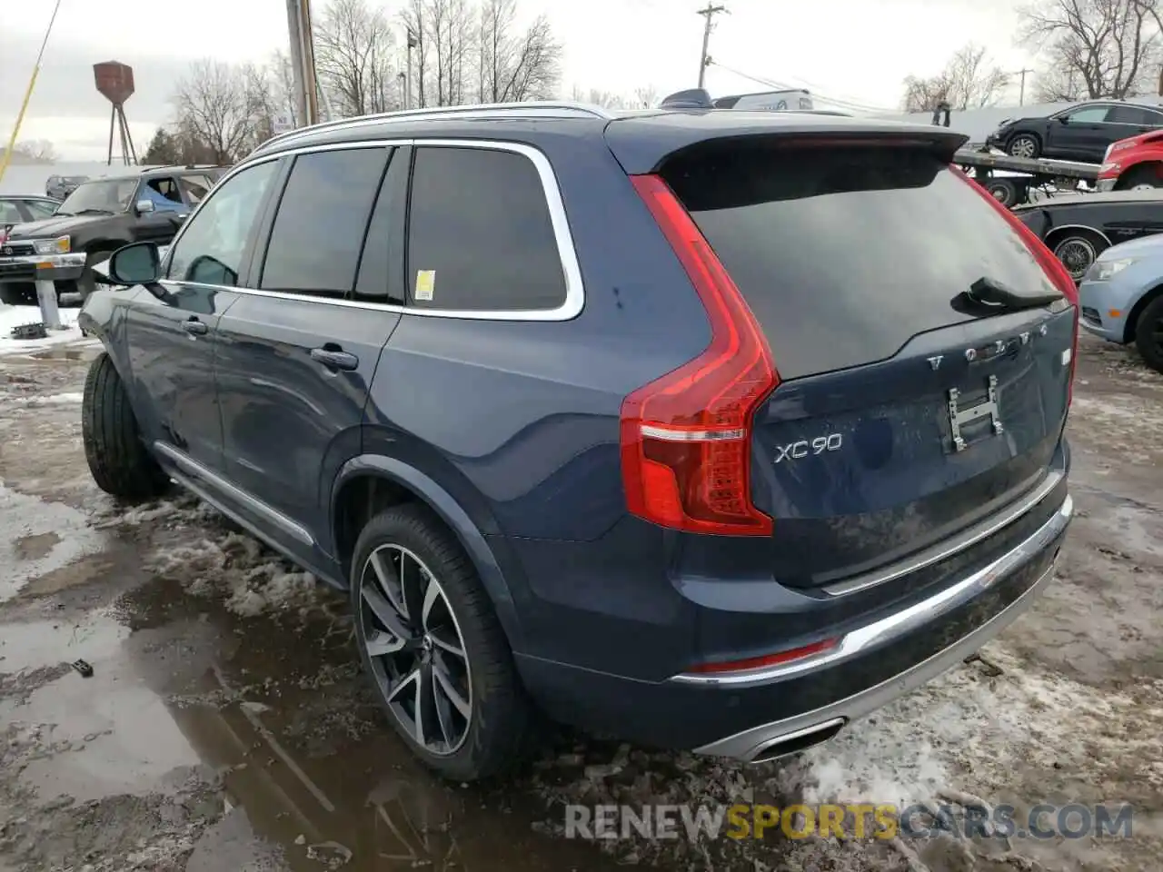 3 Фотография поврежденного автомобиля YV4BR0CK7M1743747 VOLVO XC90 T8 RE 2021