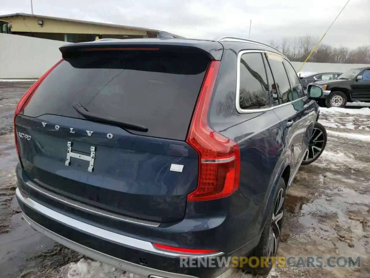 4 Фотография поврежденного автомобиля YV4BR0CK7M1743747 VOLVO XC90 T8 RE 2021