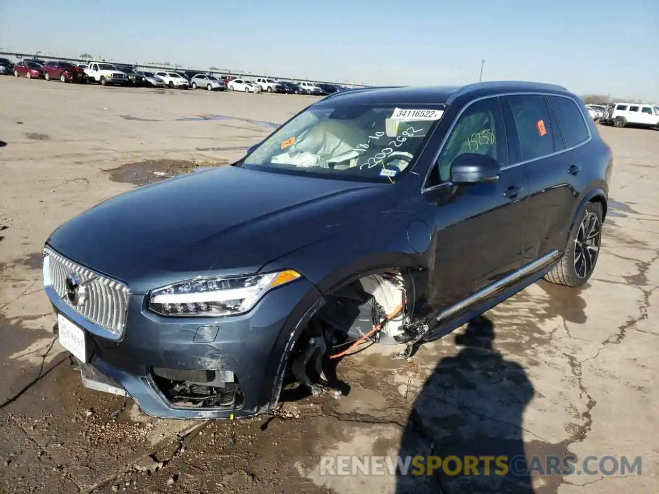 2 Photograph of a damaged car YV4BR0CK7M1762878 VOLVO XC90 T8 RE 2021