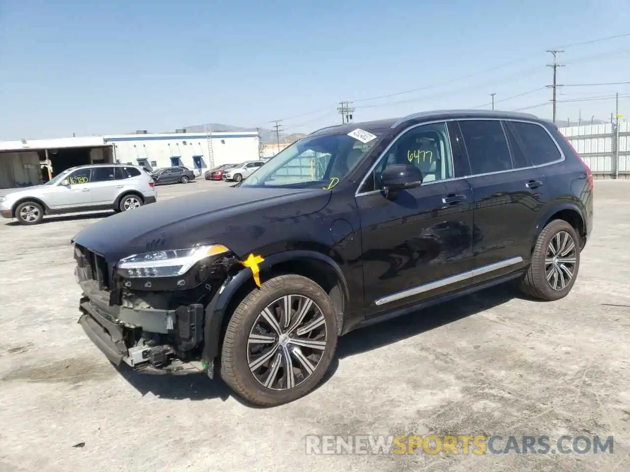 2 Photograph of a damaged car YV4BR0CL0M1681391 VOLVO XC90 T8 RE 2021