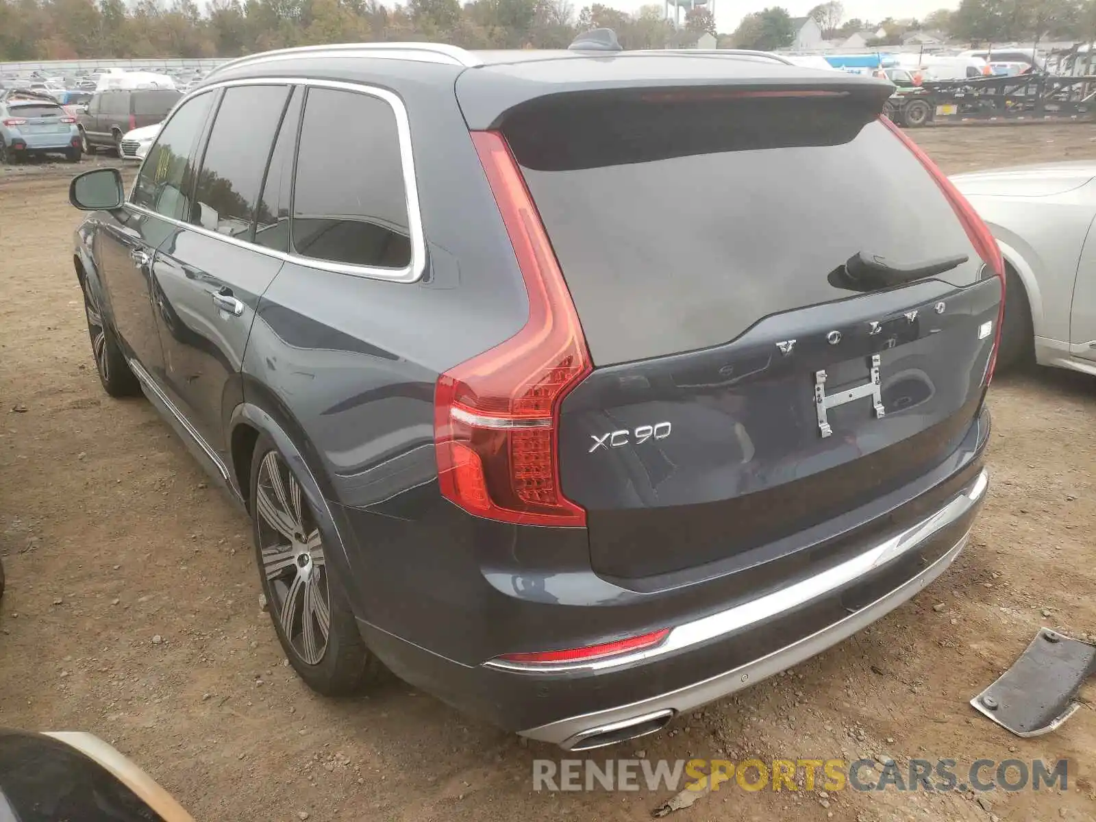 3 Фотография поврежденного автомобиля YV4BR0CL2M1678461 VOLVO XC90 T8 RE 2021