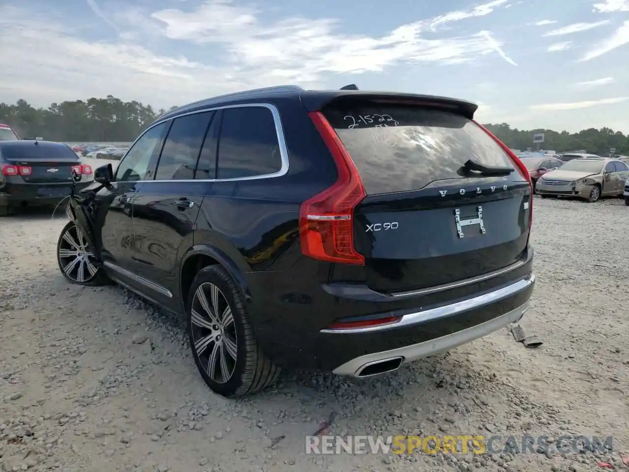 3 Photograph of a damaged car YV4BR0CL2M1680775 VOLVO XC90 T8 RE 2021