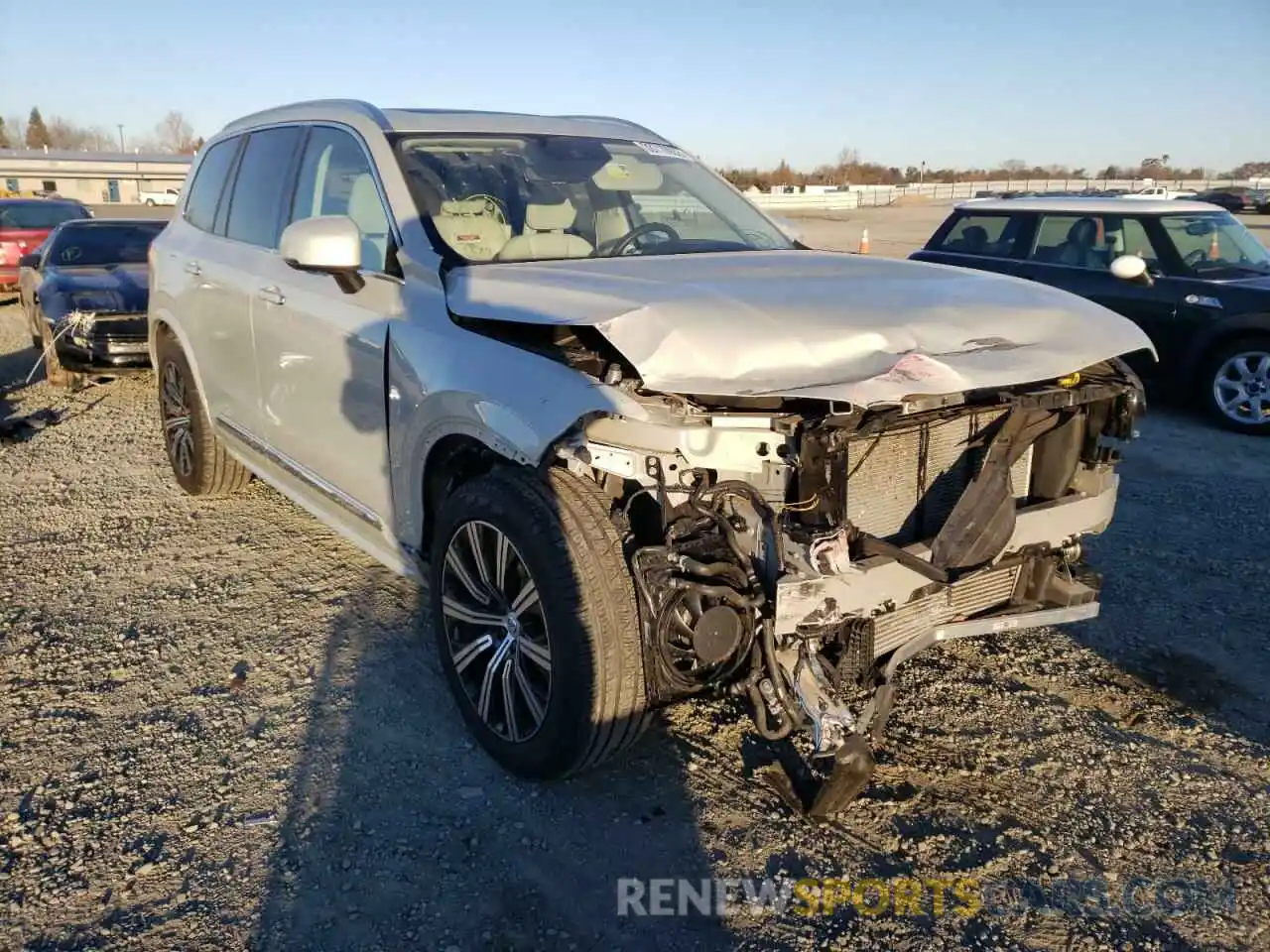 1 Photograph of a damaged car YV4BR0CL4M1689381 VOLVO XC90 T8 RE 2021