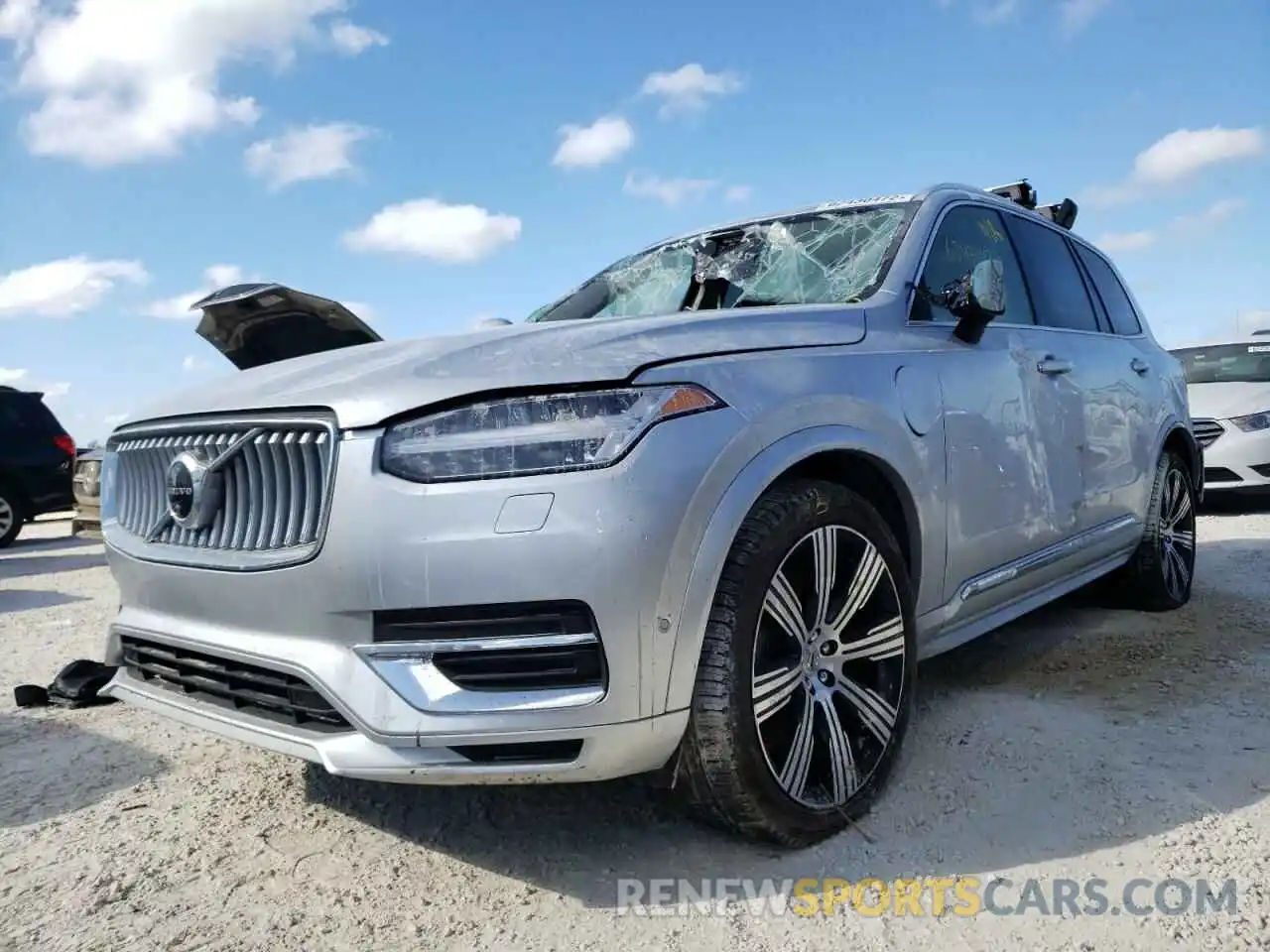 2 Photograph of a damaged car YV4BR0CL4M1725490 VOLVO XC90 T8 RE 2021