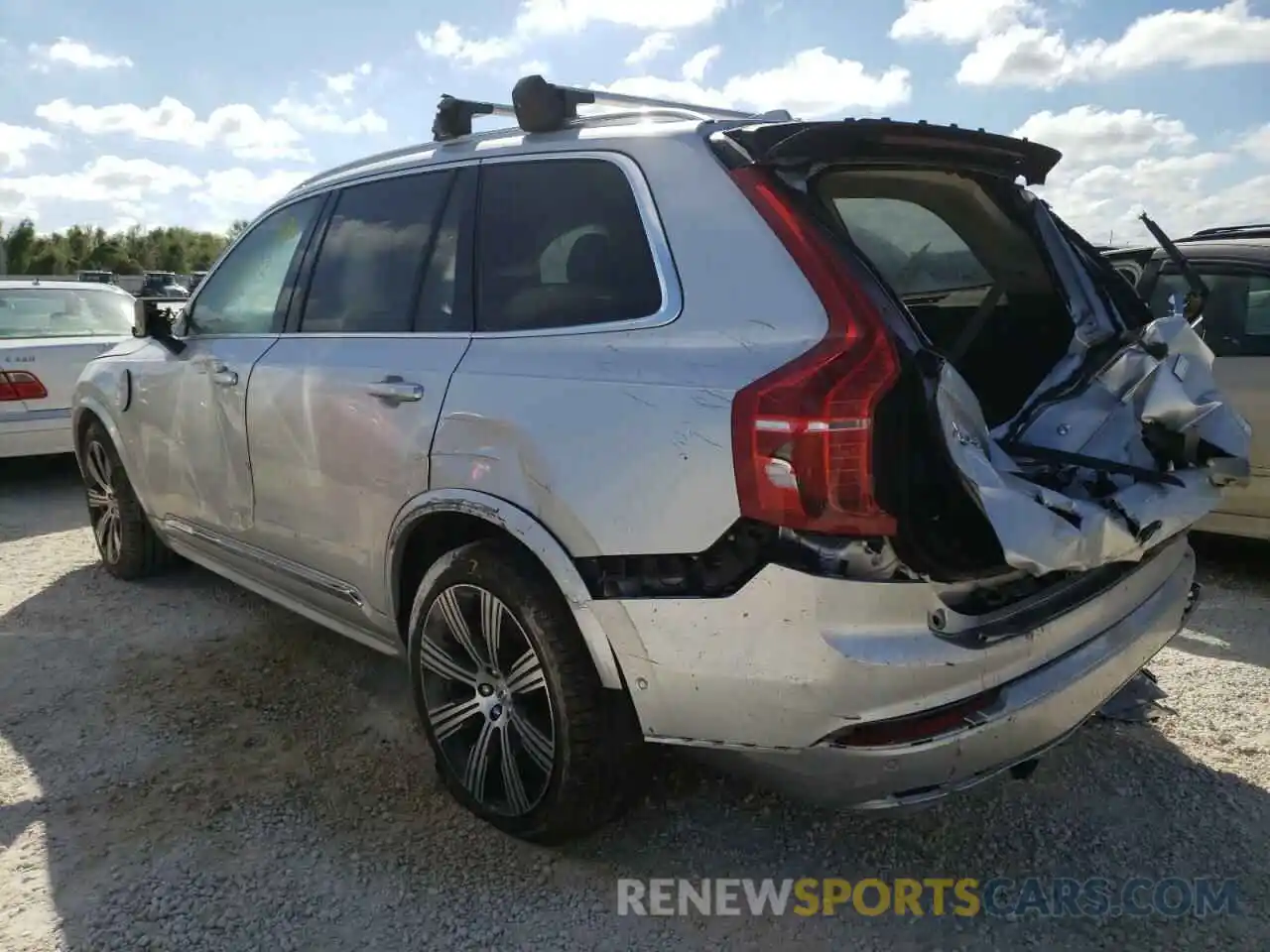 3 Photograph of a damaged car YV4BR0CL4M1725490 VOLVO XC90 T8 RE 2021