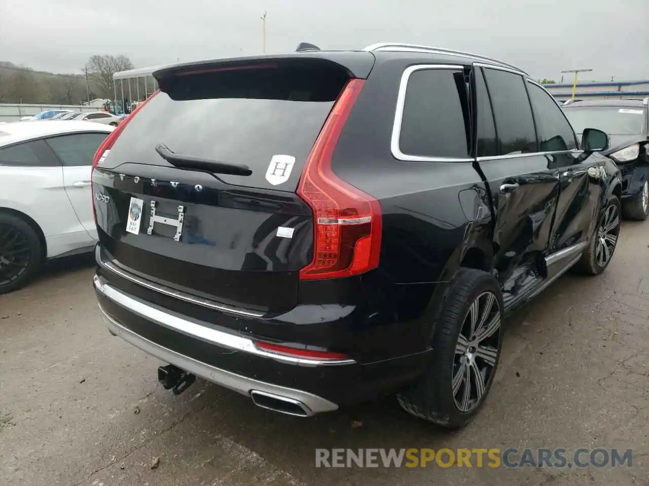 4 Photograph of a damaged car YV4BR0CLXM1701162 VOLVO XC90 T8 RE 2021