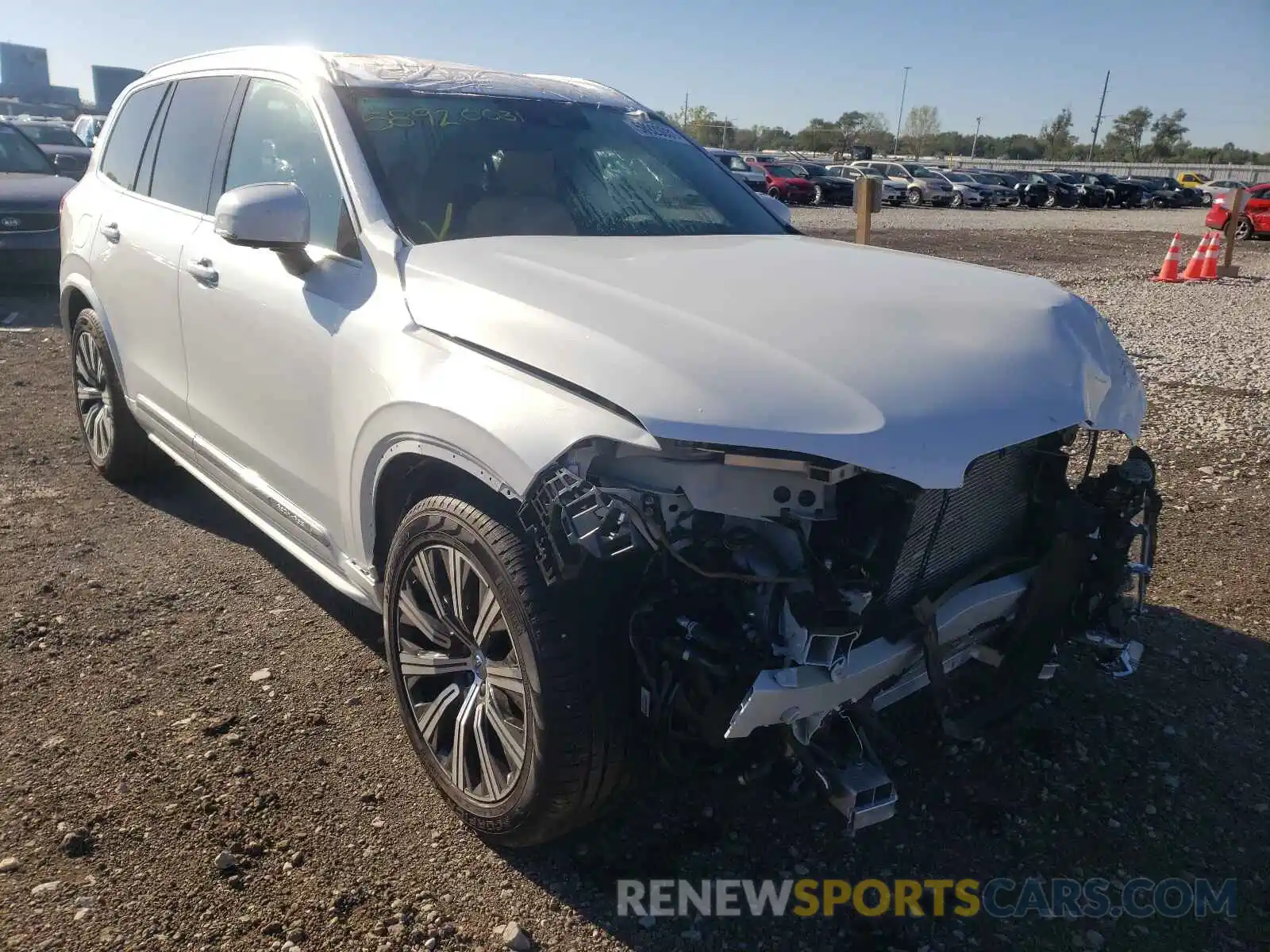 1 Photograph of a damaged car YV4BR0CLXM1743881 VOLVO XC90 T8 RE 2021