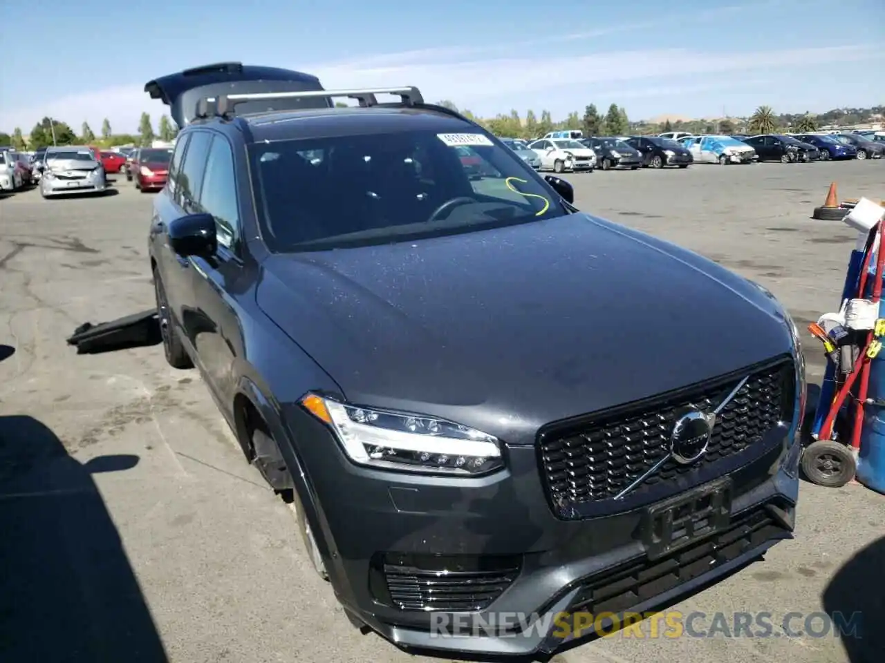 1 Photograph of a damaged car YV4BR0CM0M1738018 VOLVO XC90 T8 RE 2021