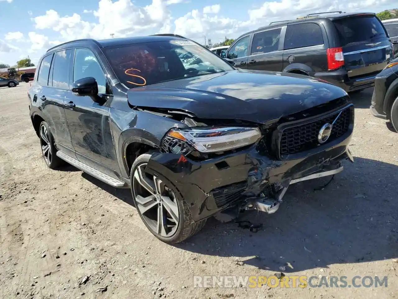 1 Photograph of a damaged car YV4BR0CM3M1720287 VOLVO XC90 T8 RE 2021