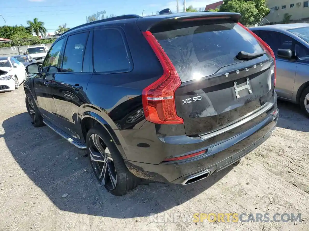 3 Photograph of a damaged car YV4BR0CM3M1720287 VOLVO XC90 T8 RE 2021