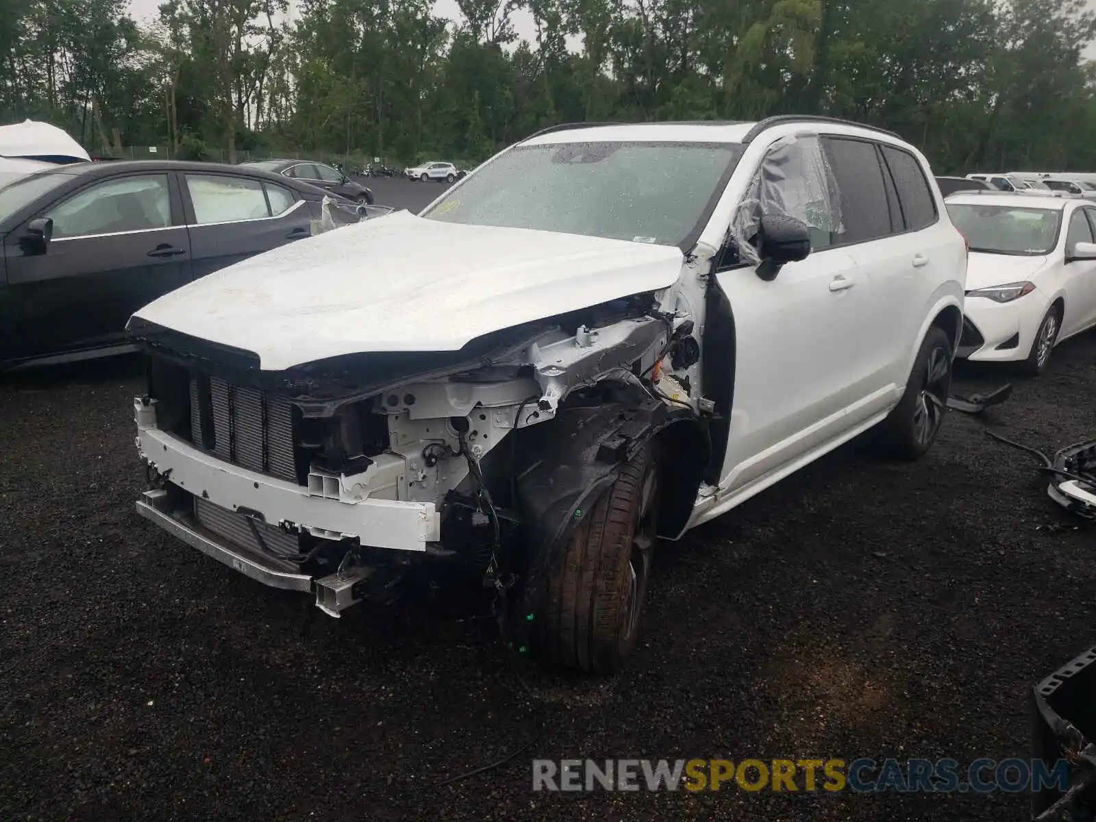 2 Photograph of a damaged car YV4BR0CM6M1747225 VOLVO XC90 T8 RE 2021