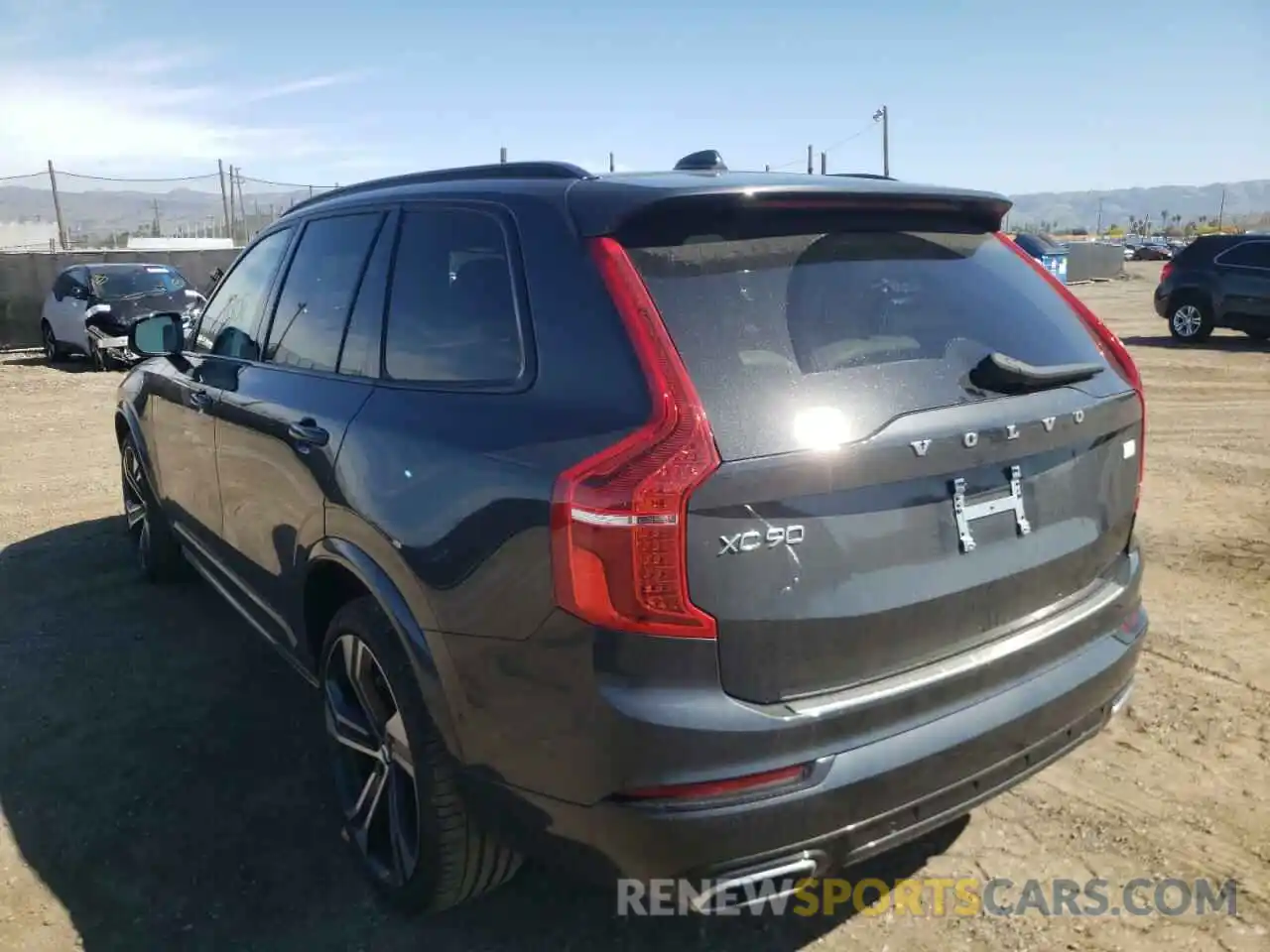 3 Photograph of a damaged car YV4BR0CM7M1676357 VOLVO XC90 T8 RE 2021