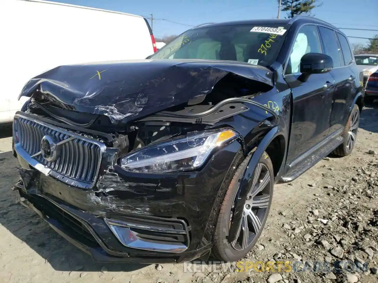 2 Photograph of a damaged car YV4BR00L9N1803588 VOLVO XC90 T8 RE 2022