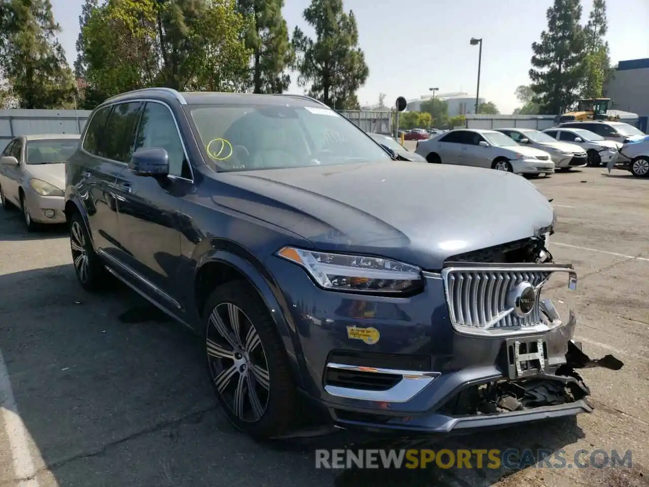 1 Photograph of a damaged car YV4BR0CL1N1803595 VOLVO XC90 T8 RE 2022