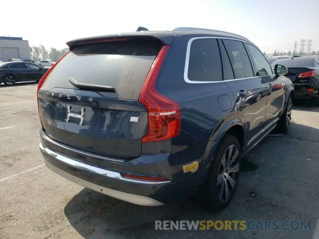 4 Фотография поврежденного автомобиля YV4BR0CL1N1803595 VOLVO XC90 T8 RE 2022