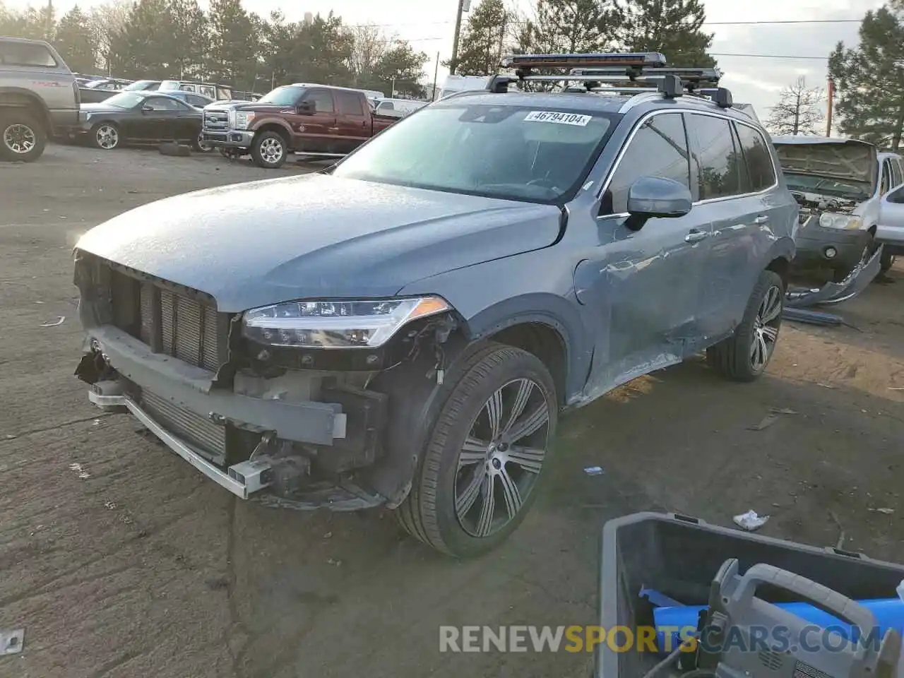 1 Photograph of a damaged car YV4BR0CL6N1817556 VOLVO XC90 T8 RE 2022