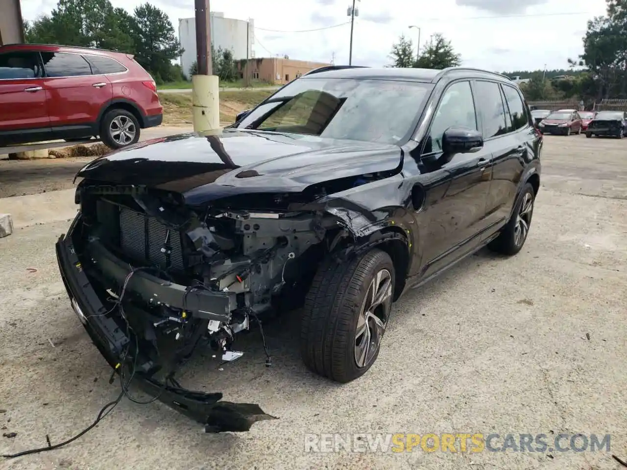 2 Photograph of a damaged car YV4H60CM0N1848278 VOLVO XC90 T8 RE 2022